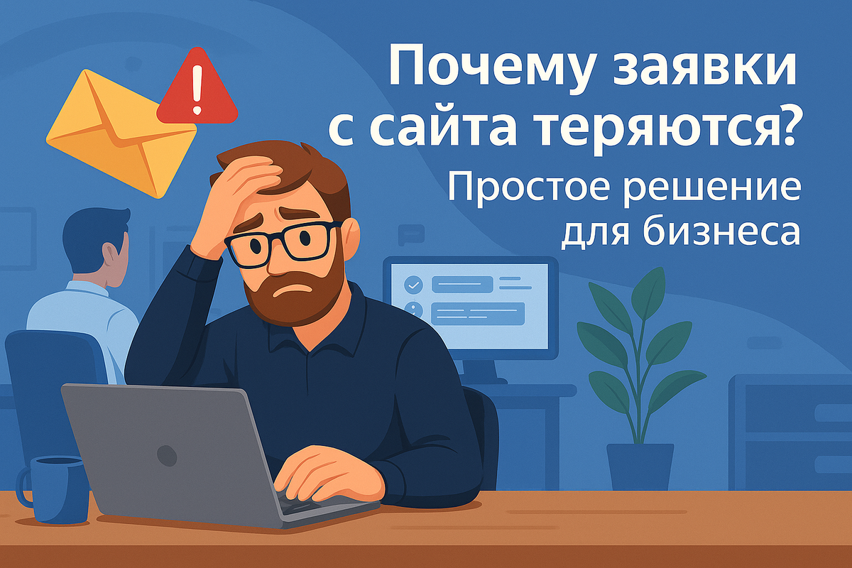 Почему заявки с сайта теряются и как этого избежать