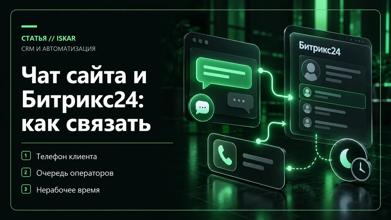 Контакт перед диалогом и сохранение сообщения вне рабочего времени
