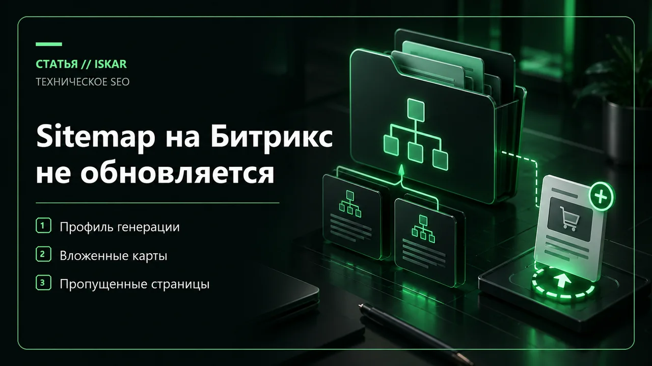 Индекс карты сайта, вложенные карты и новый товар