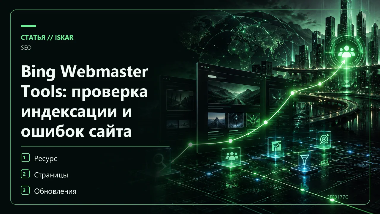 Bing Webmaster Tools: проверка индексации и ошибок сайта фото