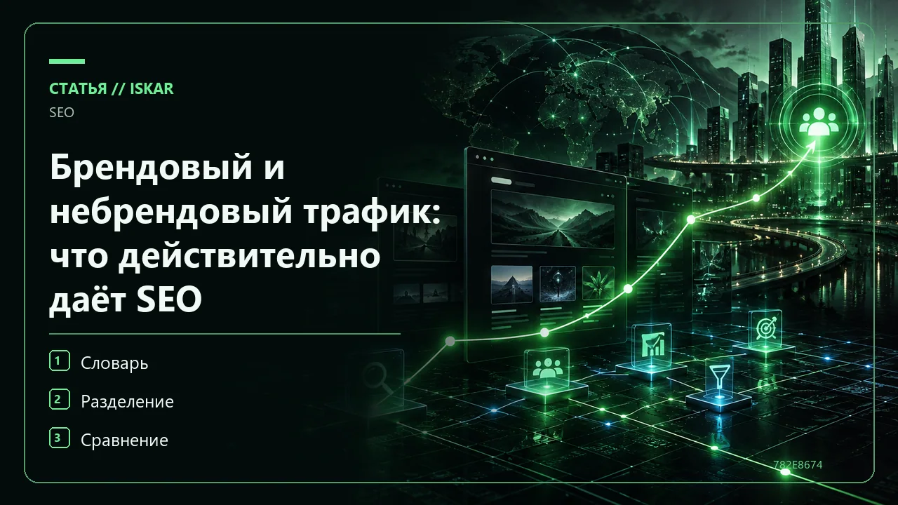 Брендовый и небрендовый трафик: что действительно даёт SEO фото