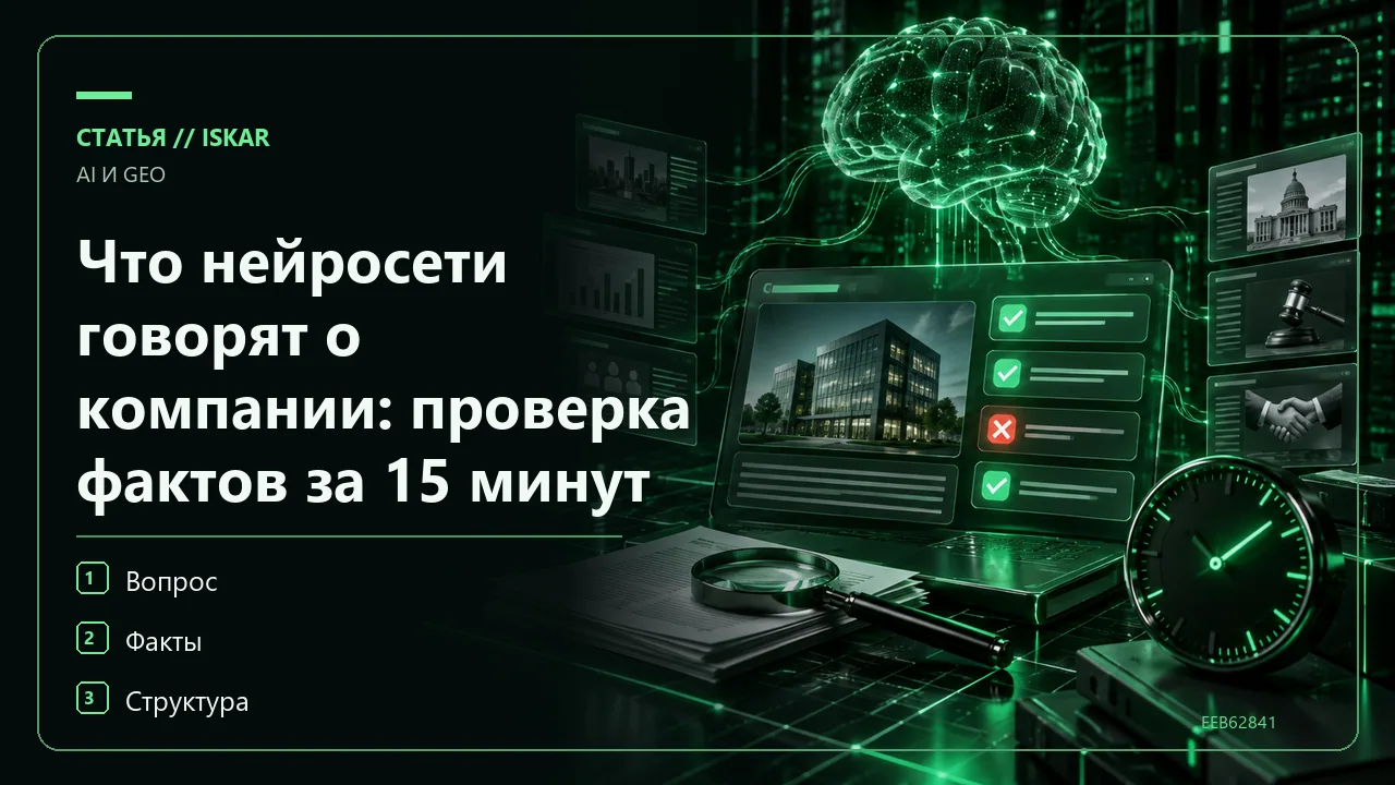 Что нейросети говорят о компании: проверка фактов за 15 минут фото