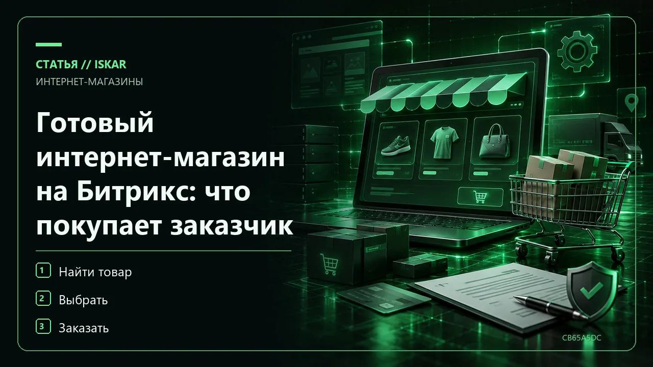 Готовый интернет-магазин на Битрикс: что покупает заказчик фото
