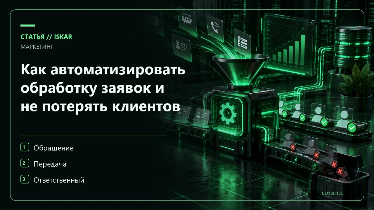 Как автоматизировать обработку заявок и не потерять клиентов фото