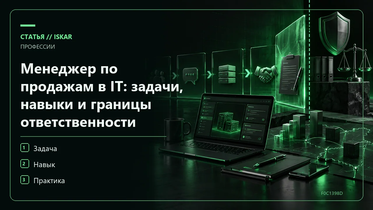 Менеджер по продажам в IT: задачи, навыки и границы ответственности фото
