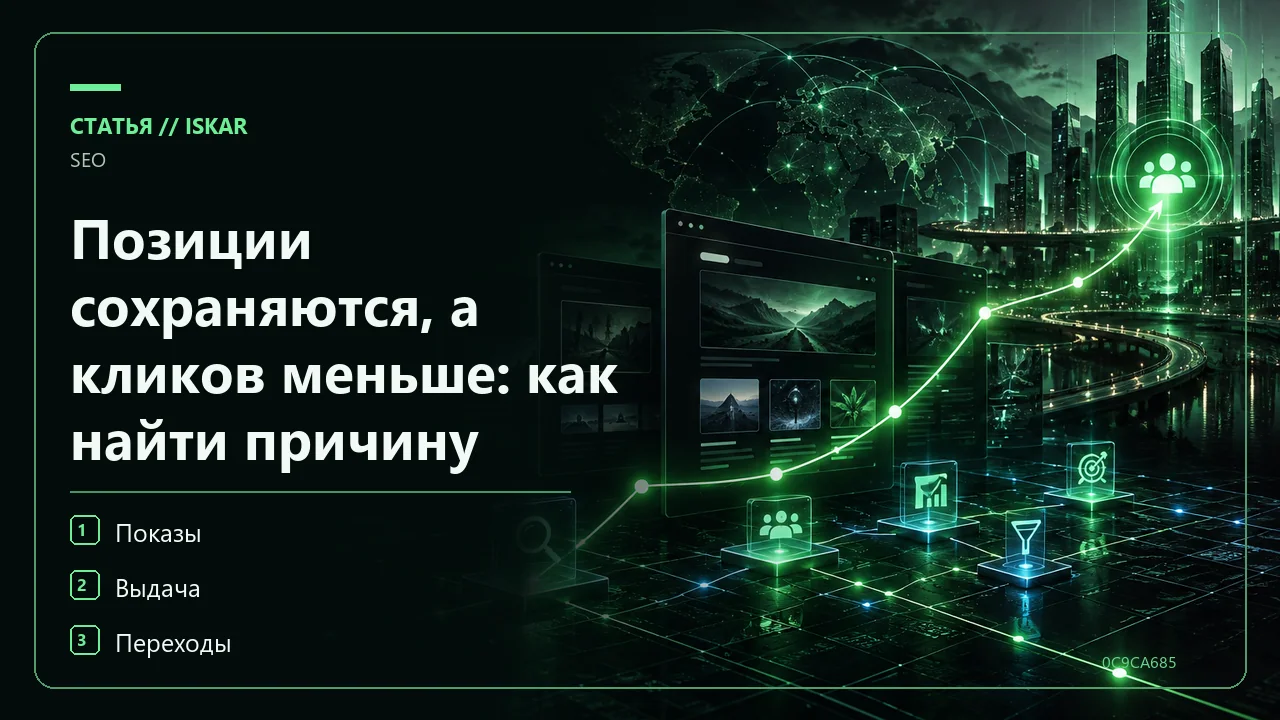 Позиции сохраняются, а кликов меньше: как найти причину фото