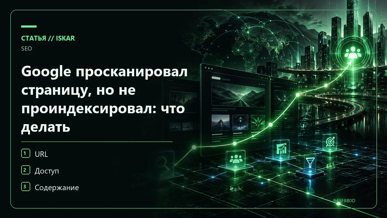 Google просканировал страницу, но не проиндексировал: что делать фото