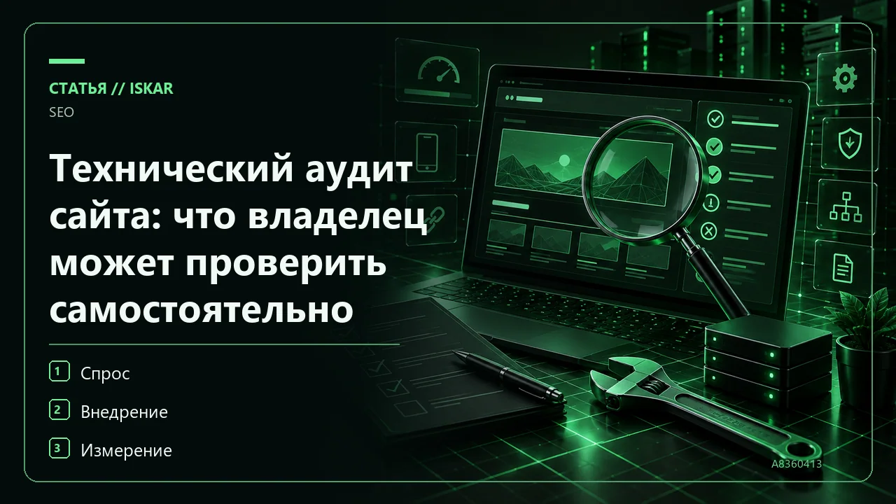 Технический аудит сайта: что владелец может проверить самостоятельно фото