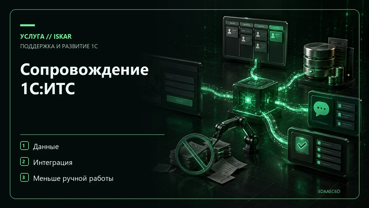 Сопровождение 1С:ИТС фото