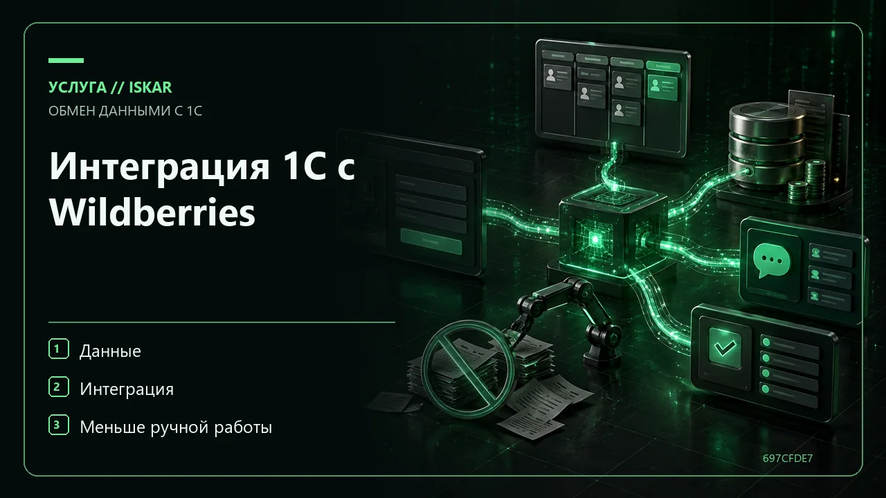 Интеграция 1С с Wildberries фото