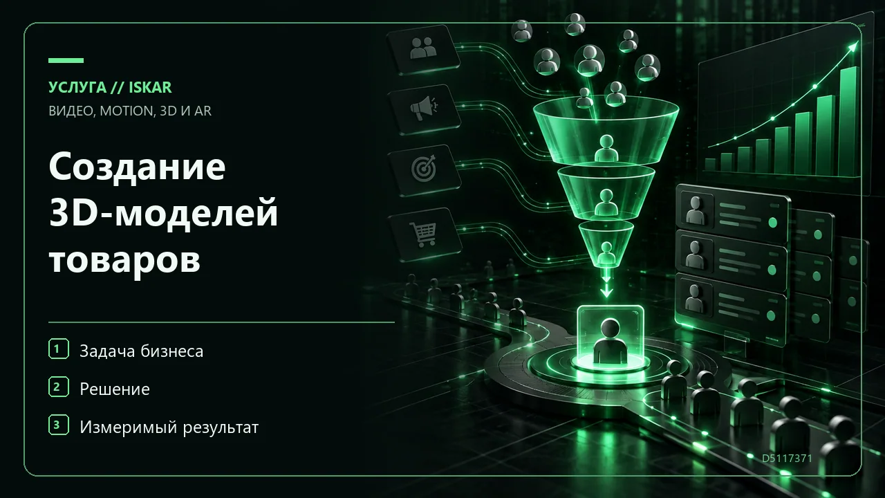 Создание 3D-моделей товаров фото