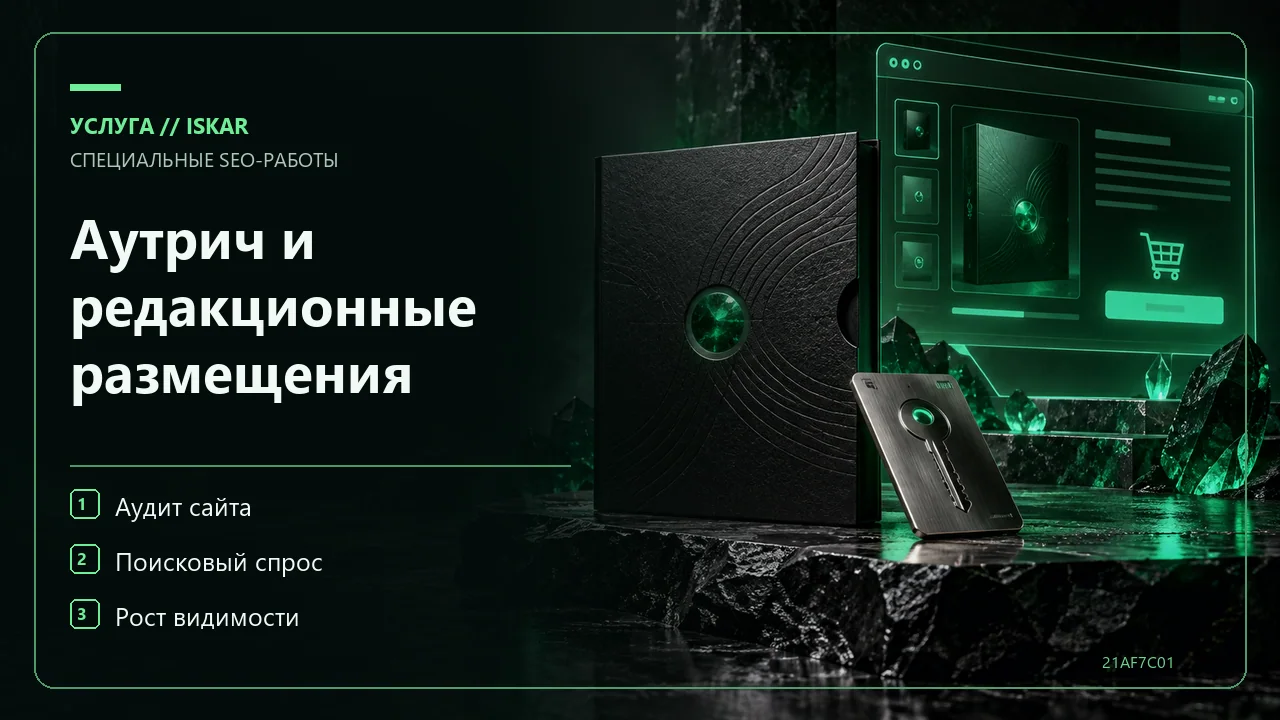 Аутрич и редакционные размещения фото