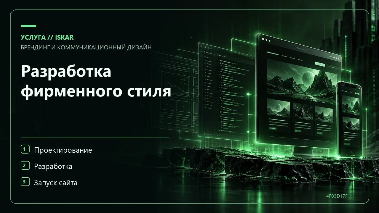Разработка фирменного стиля фото