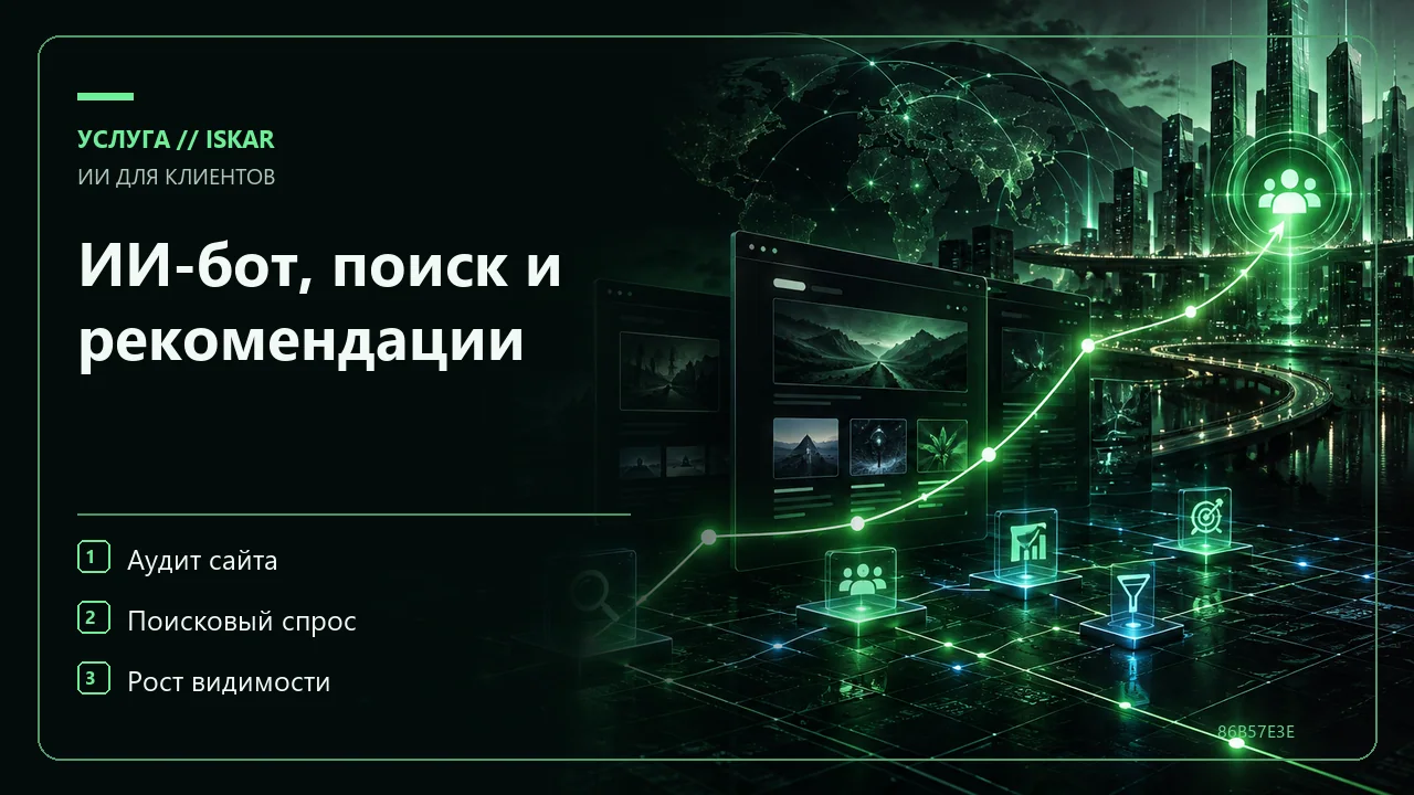 ИИ-бот, поиск и рекомендации фото