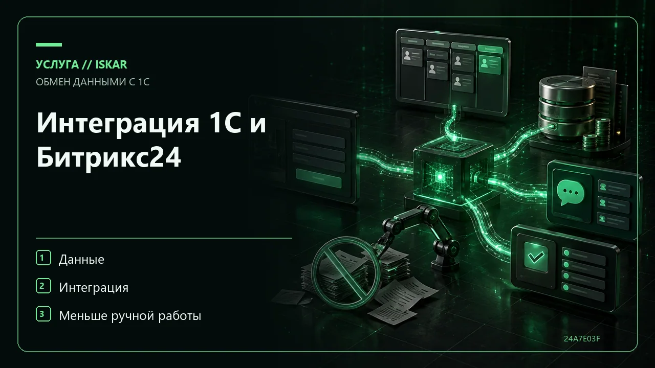 Интеграция 1С и Битрикс24 фото