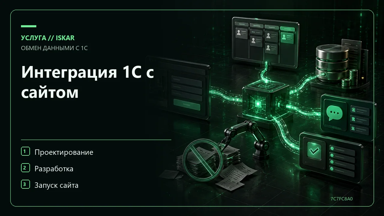 Интеграция 1С с сайтом фото