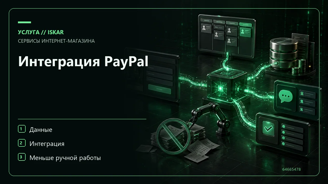 Интеграция PayPal фото