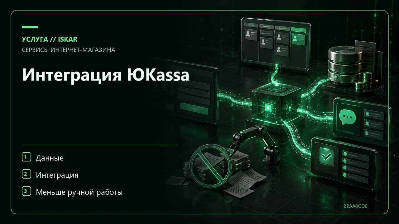 Интеграция ЮKassa фото
