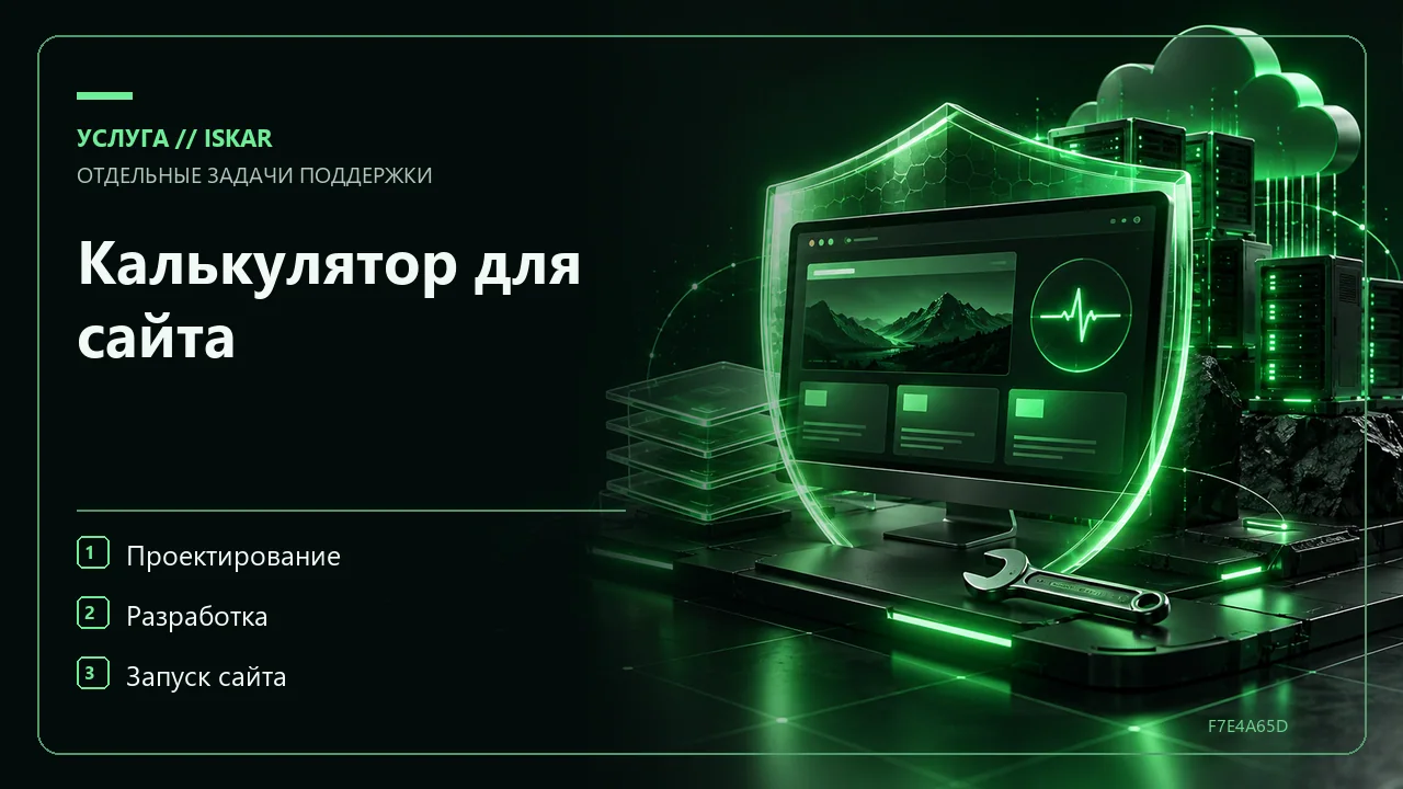 Калькулятор для сайта фото