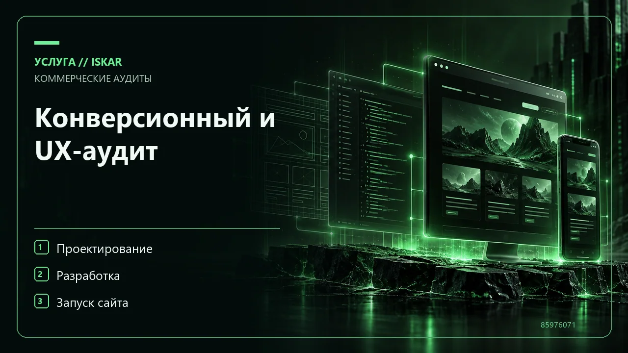 Конверсионный и UX-аудит фото