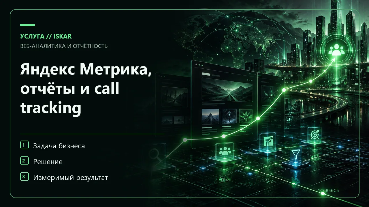 Яндекс Метрика, отчёты и call tracking фото