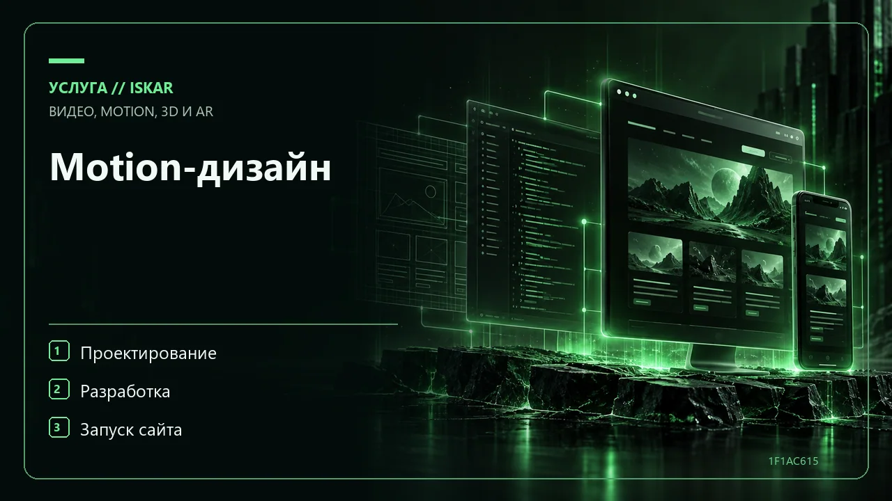 Motion-дизайн фото