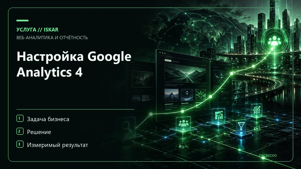 Настройка Google Analytics 4 фото