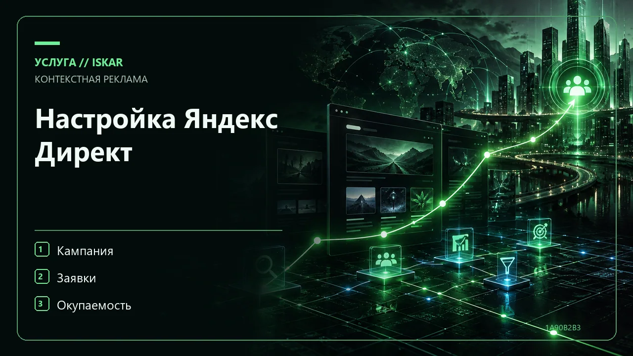 Настройка Яндекс Директ фото