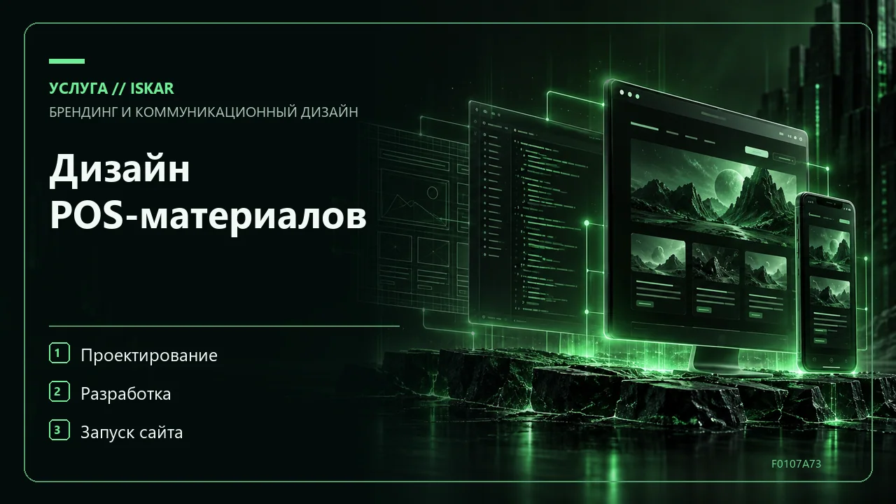 Дизайн POS-материалов фото