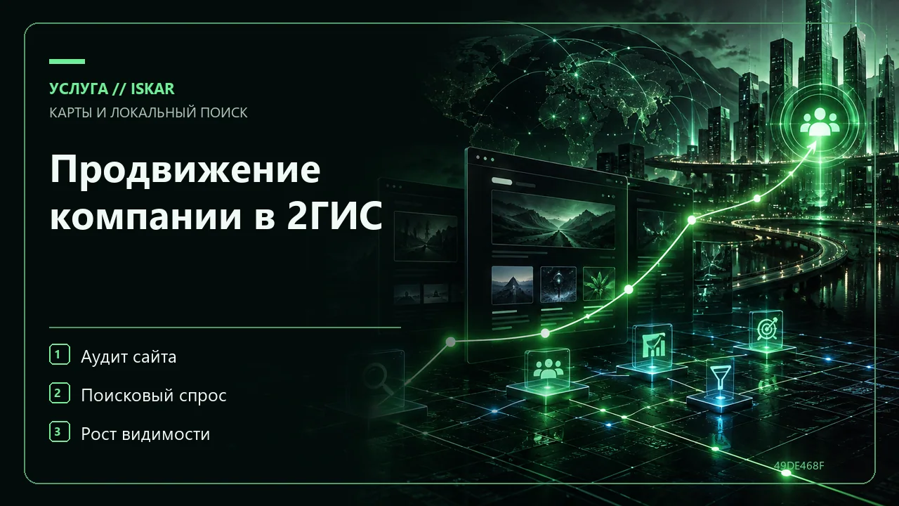 Продвижение компании в 2ГИС фото