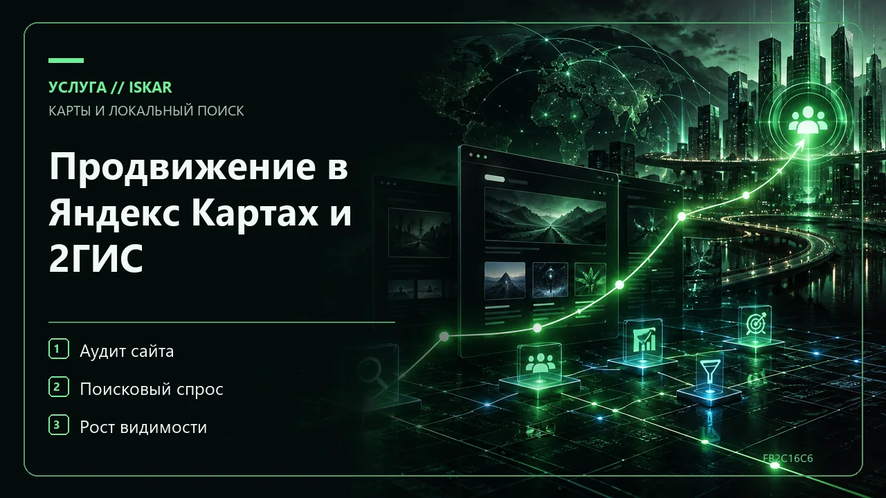 Продвижение в Яндекс Картах и 2ГИС фото