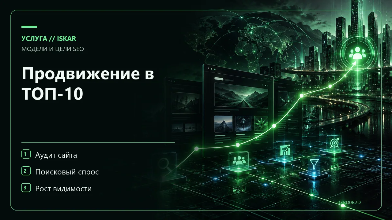 Продвижение в ТОП-10 фото