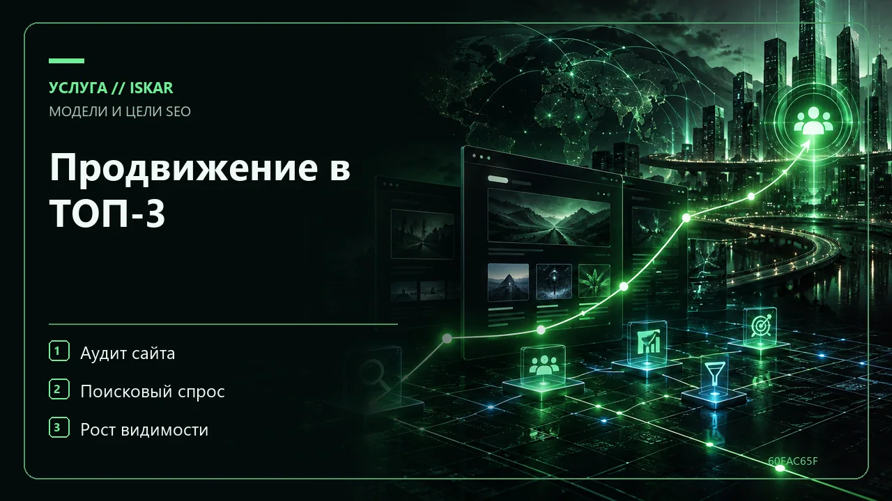 Продвижение в ТОП-3 фото