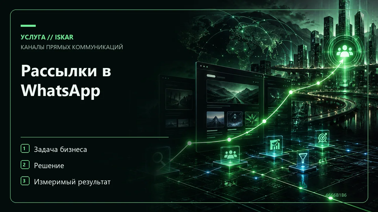 Рассылки в WhatsApp фото