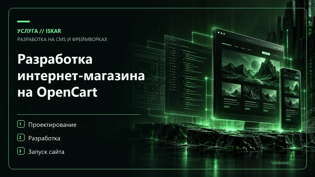 Разработка интернет-магазина на OpenCart фото