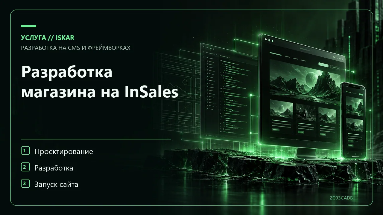 Разработка магазина на InSales фото