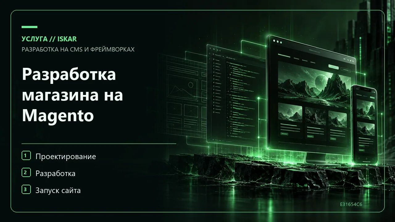 Разработка магазина на Magento фото