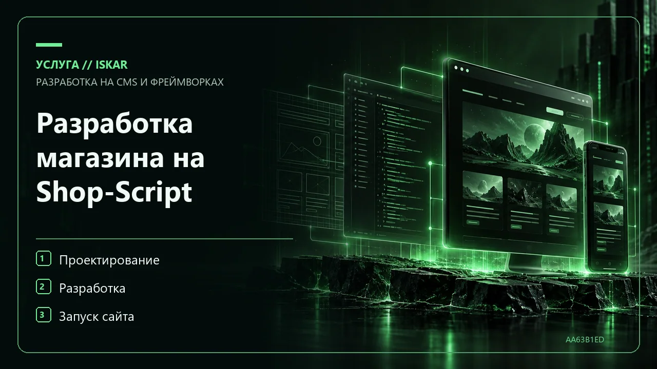 Разработка магазина на Shop-Script фото