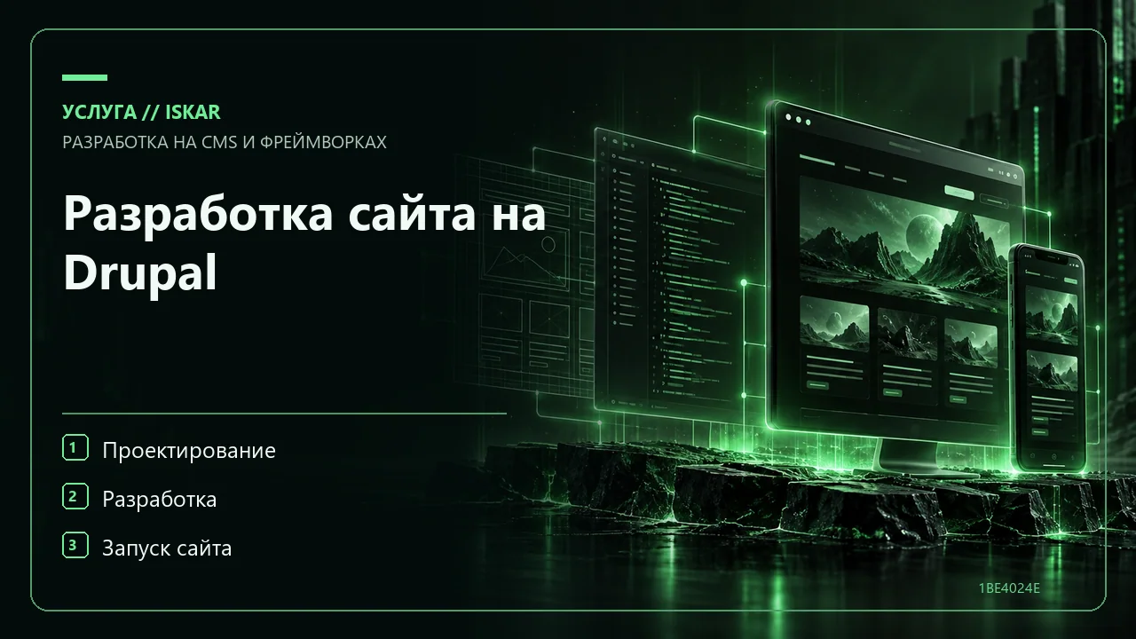 Разработка сайта на Drupal фото