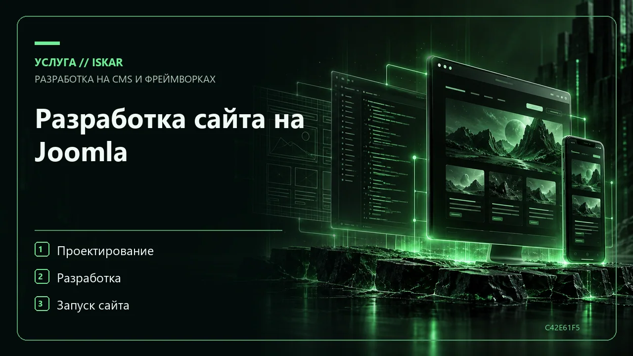 Разработка сайта на Joomla фото