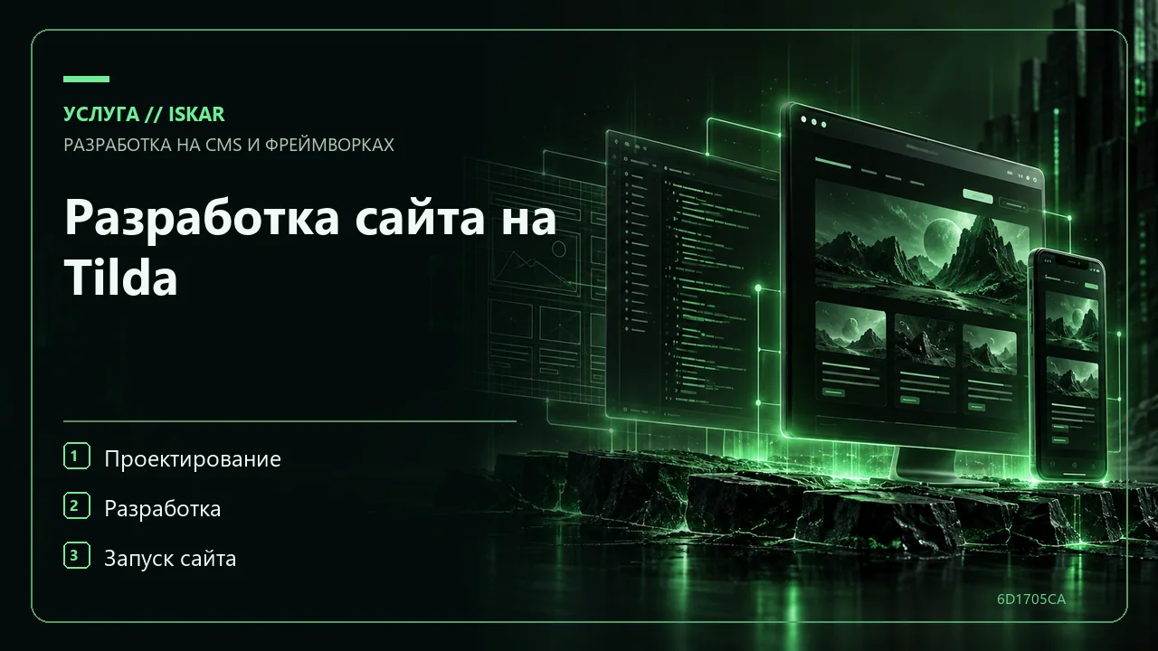Разработка сайта на Tilda фото