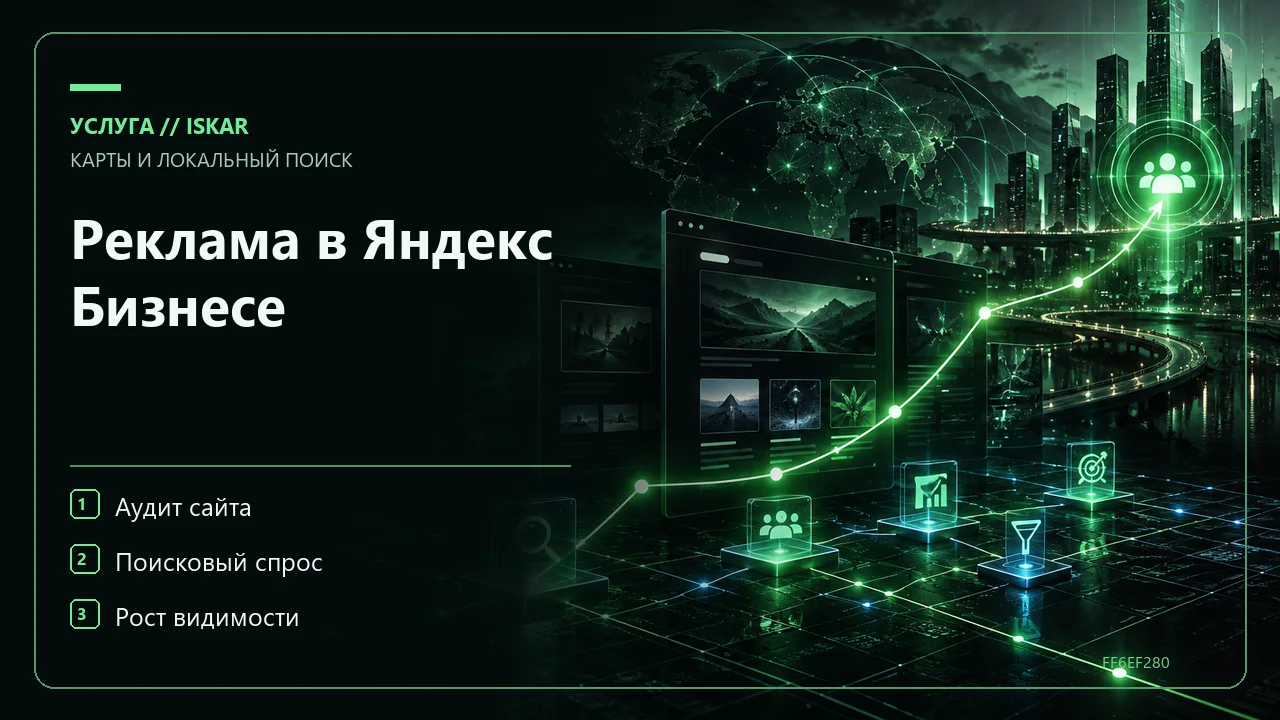 Реклама в Яндекс Бизнесе фото
