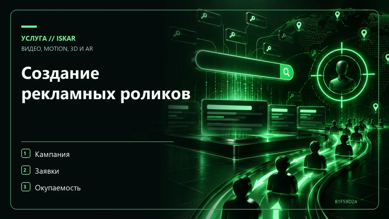 Создание рекламных роликов фото