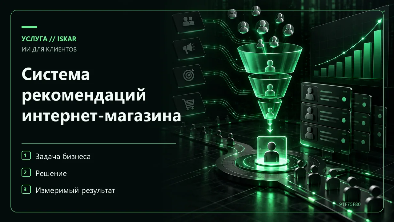 Система рекомендаций интернет-магазина фото