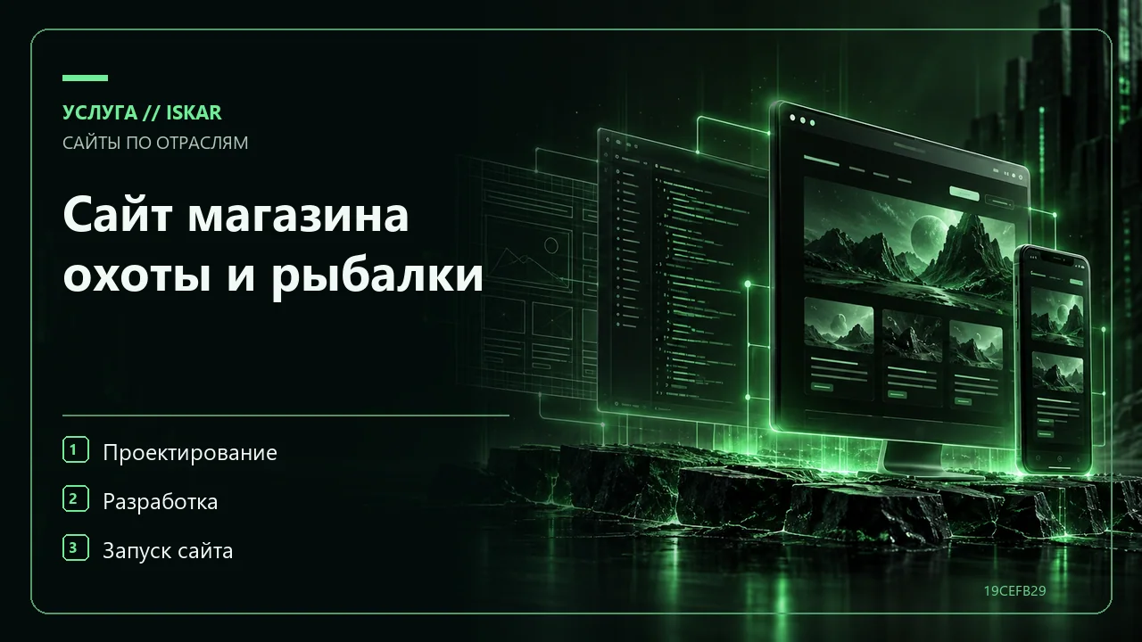 Сайт магазина охоты и рыбалки фото