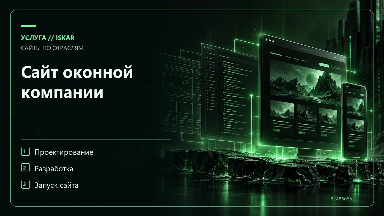 Сайт оконной компании фото