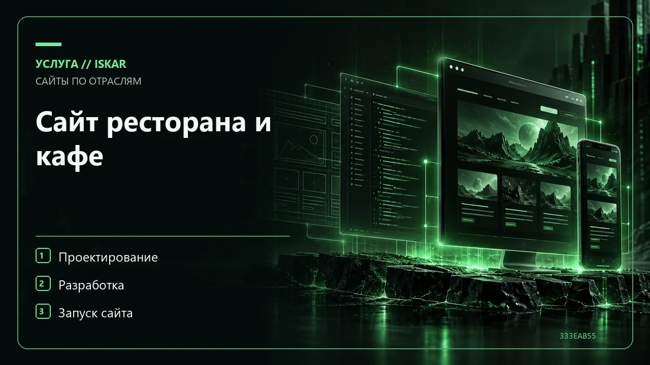 Сайт ресторана и кафе фото