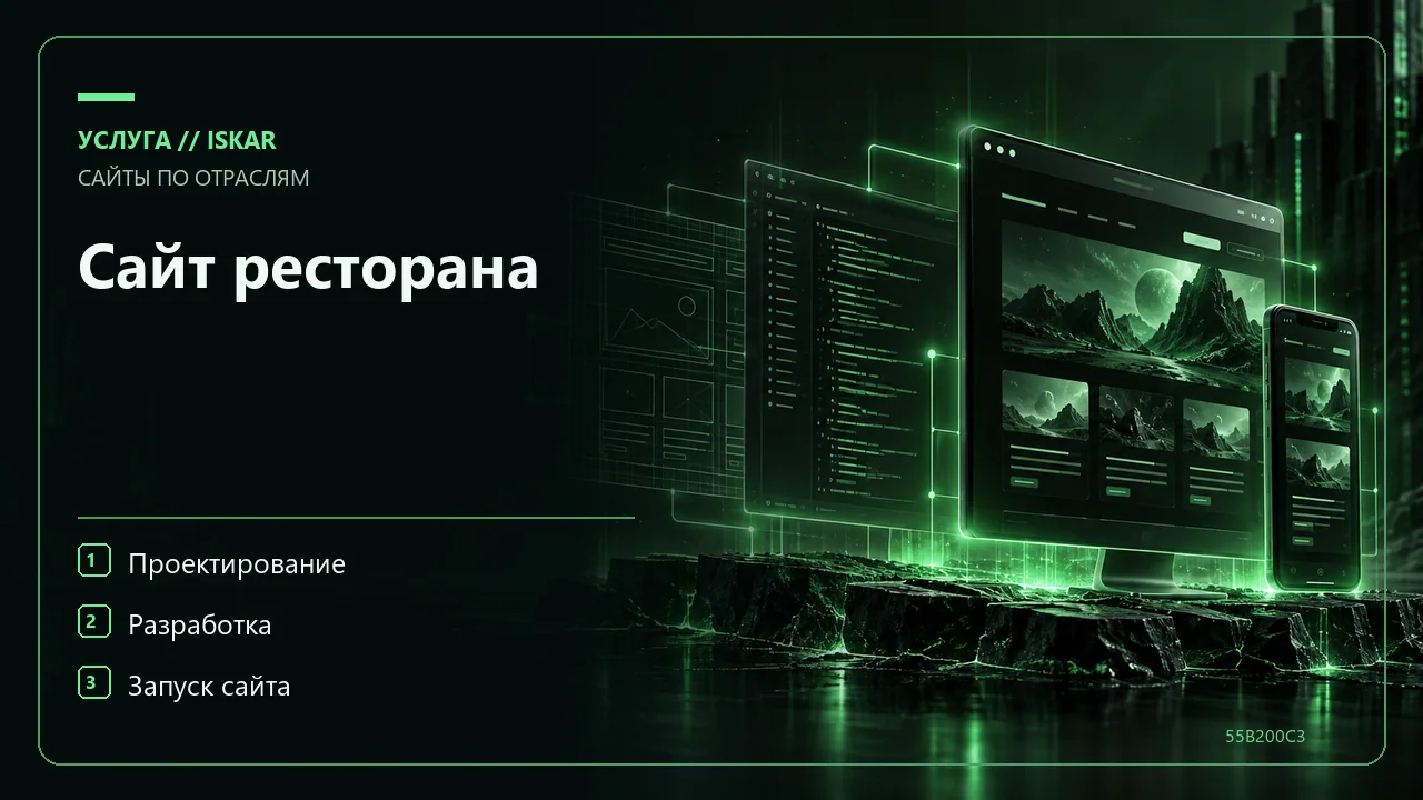 Сайт ресторана фото