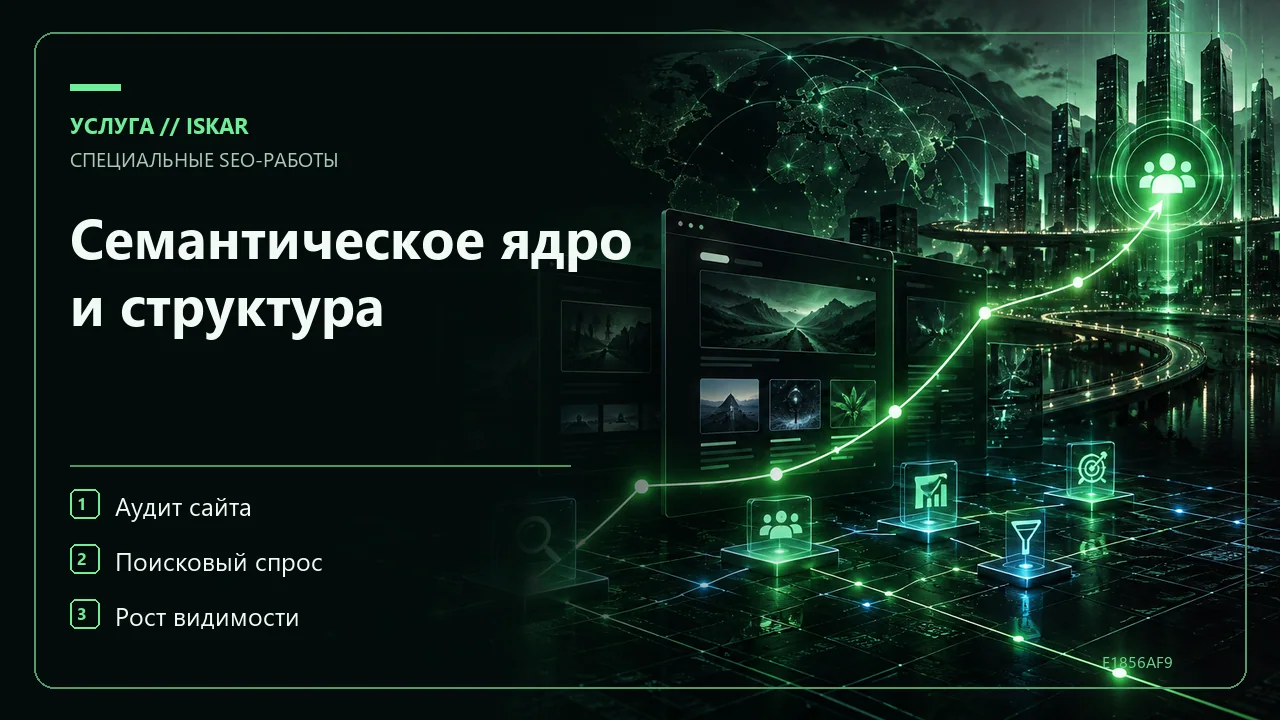 Семантическое ядро и структура фото