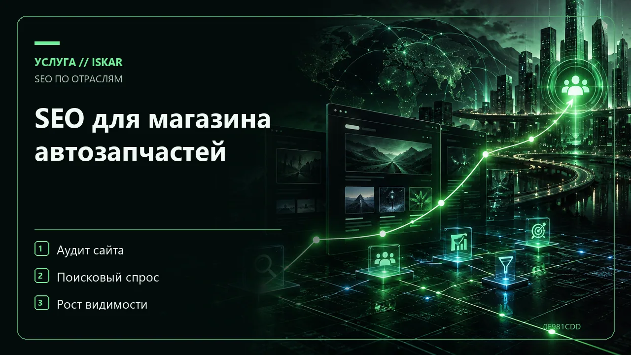 SEO для магазина автозапчастей фото